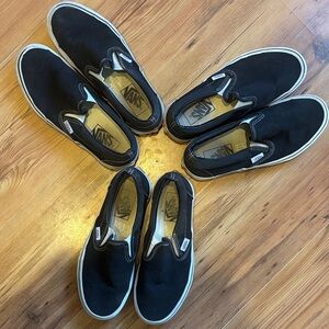 Vans Classic Black Slip-On Sneakers
